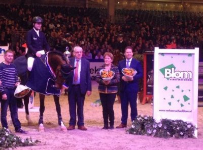 Blom's Ever Blue wint in Den Bosch!